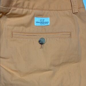 Vineyard Vines Men’s Orange Chino Shorts Sz 34